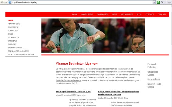 VBL new web site