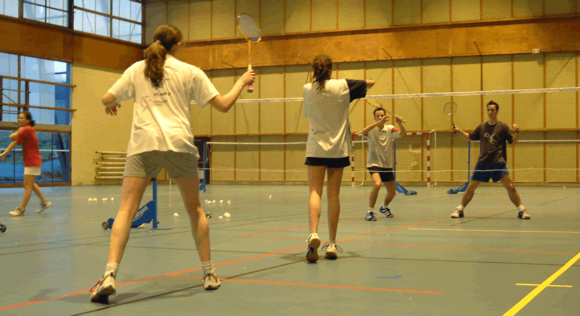 badminton amateurs